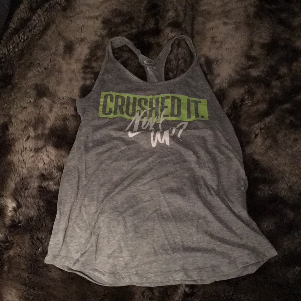 Nike tank!  perfect w/a pair of a Lululemon pants